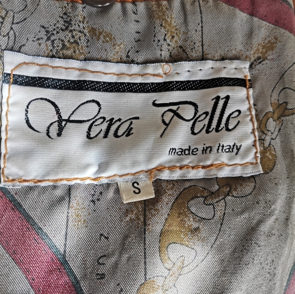Vera Pelle Vintage Leather Jacket - Picture 6 of 9